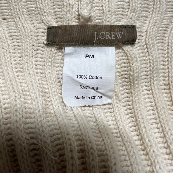 LATE 90'S J CREW COTTON ROBE SIZE PETITE MEDIUM (Small for today's standards) - Picture 3 of 9